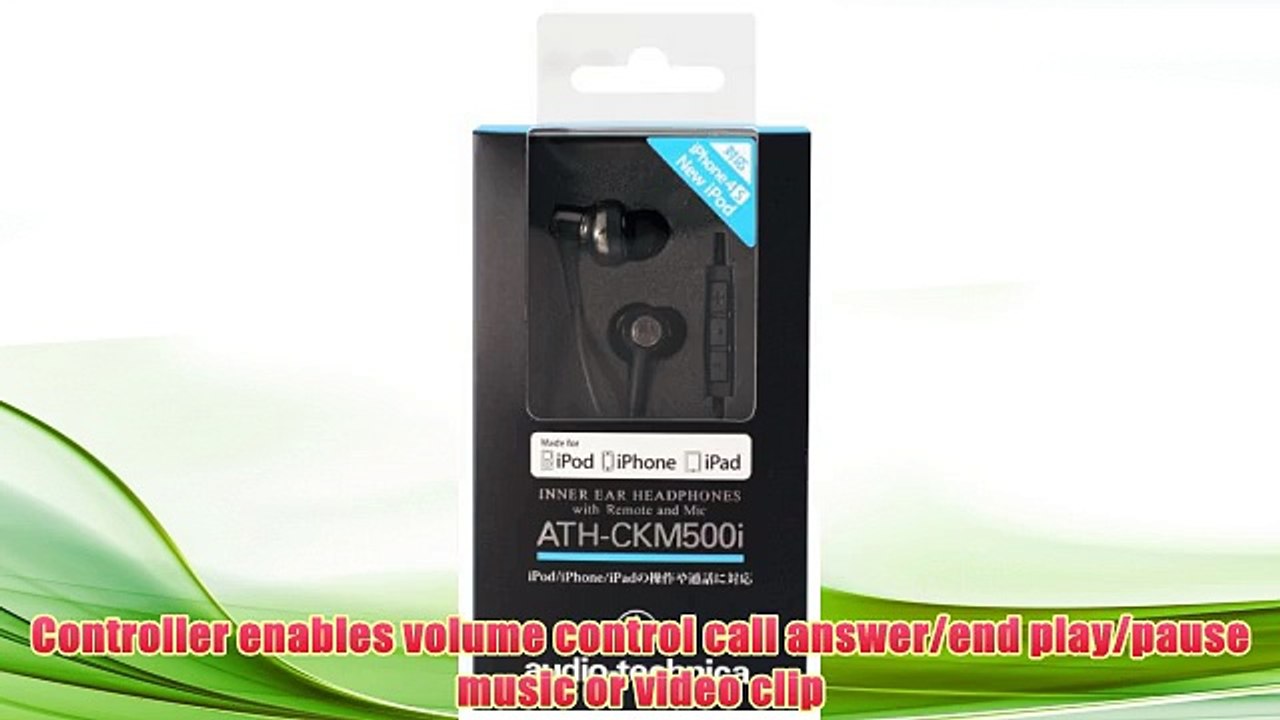 Best buy Audio Technica SonicPro Port ATH-CKM500I In-ear Headphones with Mic & Volume Control