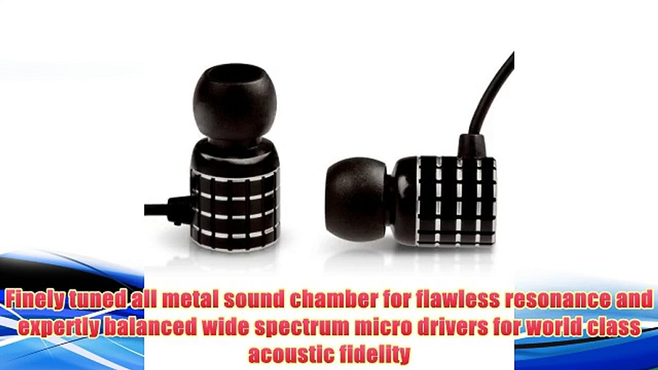 Best buy BOQARI Q1M Metal Earbuds Headphones with Mic and Travel Case (Noir Black)