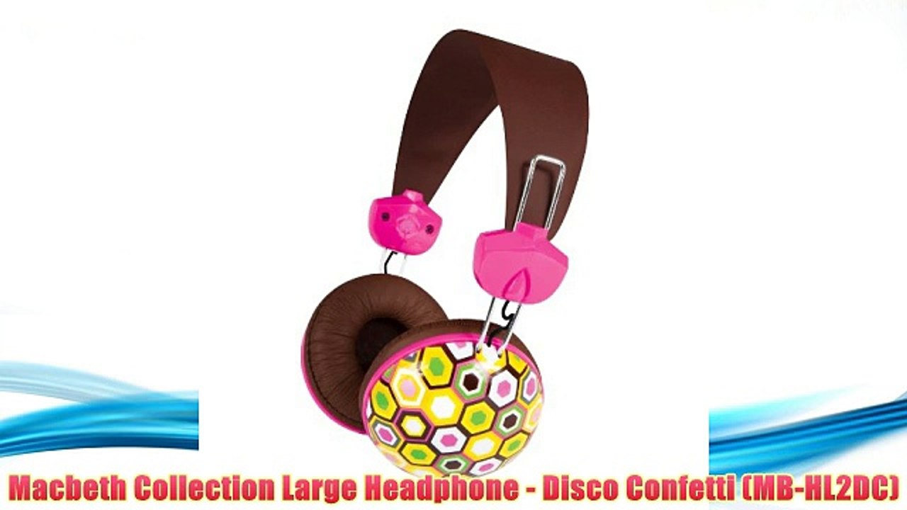 Best buy Macbeth Collection Large Headphone - Disco Confetti (MB-HL2DC)