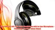 Best buy iHip NFH33PS NFL Elite Style Headphone with In-Line Microphone - Pittsburgh Steelers