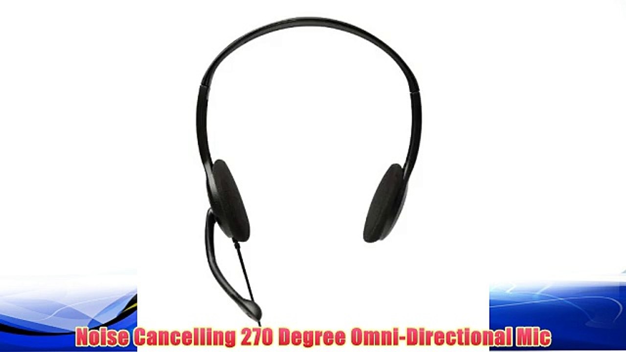 Best buy V7 HA201-2NP Stereo Headset with Noise-Cancelling Microphone Black