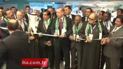 Erdoğan'dan Filistin Atkısıyla, Sergi Açılışı