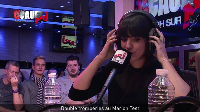 Double tromperies au Marion Test - C'Cauet sur NRJ