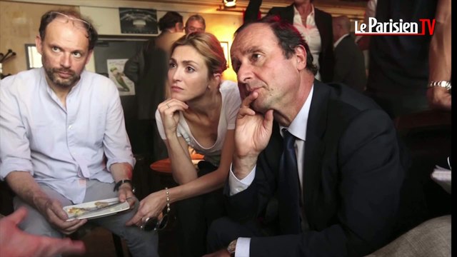 Une minute, une image. François Hollande et Julie Gayet ensemble