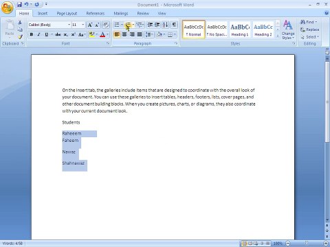 microsoft office word number value list in urdu part 063