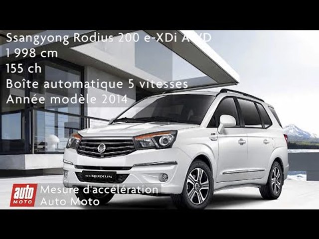 Ssangyong Rodius 200 e-XDi 4WD