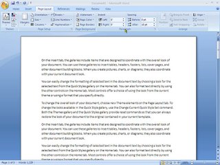microsoft office word page layout paragraph indent spacing in urdu part 068
