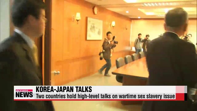 Korea, Japan hold high-level talks on wartime sex slavery issue