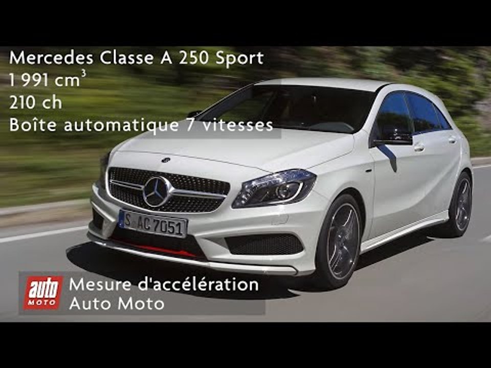 Mercedes Classe A 250 Sport - Vidéo Dailymotion