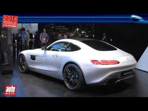 Mercedes AMG GT - En direct du Mondial de l'Auto avec auto-moto.com