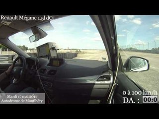 Renault Mégane 1.5l dCi (110 ch., Normée Euro 5)