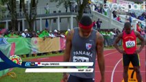 Men's 200 metres  Heat 1 CAC Games 2014