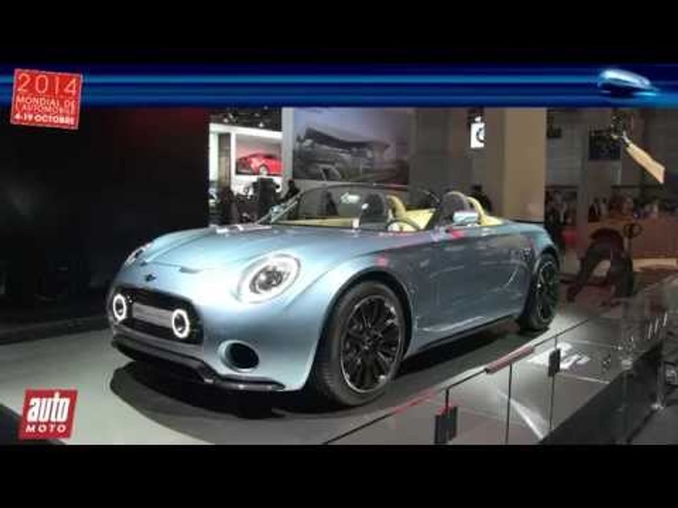 Mini Superleggera Vision - En direct du Mondial de l'Auto avec auto-moto.com