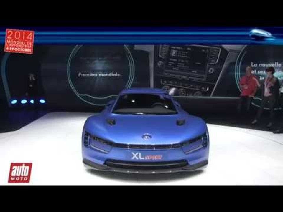 Volkswagen XL Sport Concept - En direct du Mondial de l'Auto avec auto-moto.com