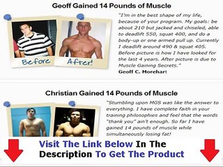 Muscle Gaining Secrets FACTS REVEALED Bonus + Discount