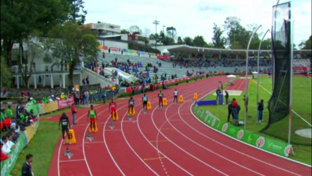 Men's 200 metres Heat 3 CAC Games 2014