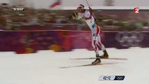 L'incroyable finish de Martin Fourcade en mass-start de biathlon