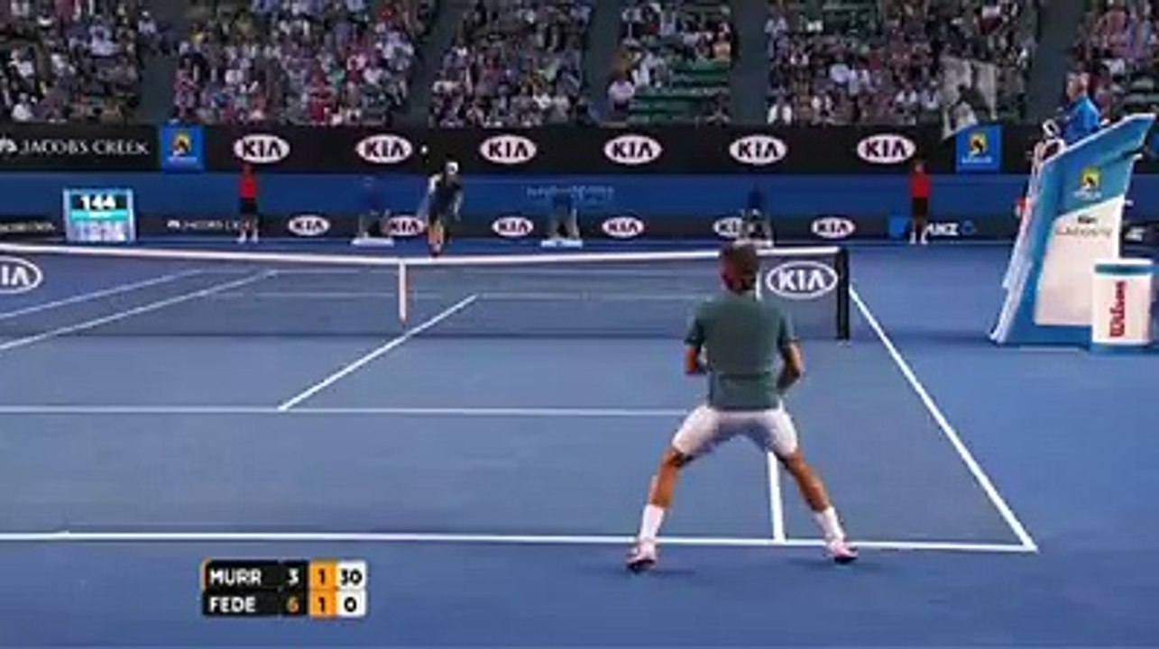 Open d'Australie : Federer élimine Murray