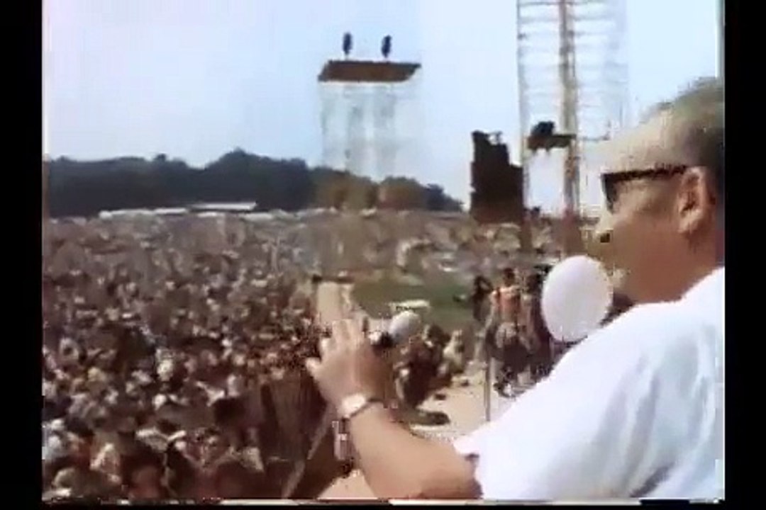 Yasgur sur Woodstock