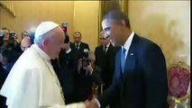 Barack Obama rencontre le pape François