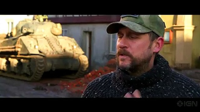 Les premières images de Fury, le film de guerre de Brad Pitt