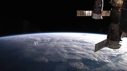 Le typhon Vongfong vu de la station spatiale internationale