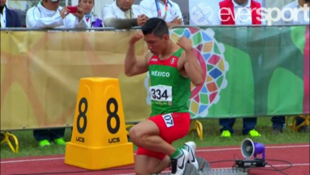 Men's 200 metres Semi-Final 2 CAC Games 2014