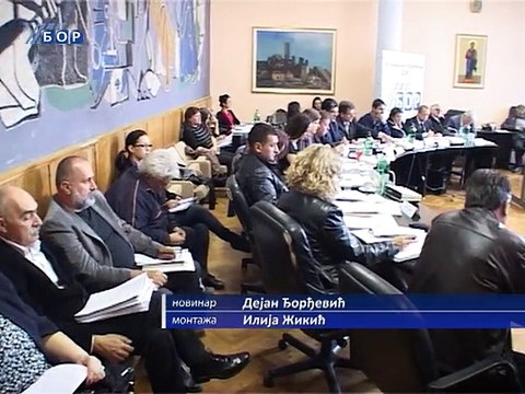 Na osmoj sednici SO Bor 42 predloga odluka, 27. novembar 2014. (RTV Bor)