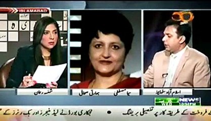 Pakistani journalist makes Indian speechless