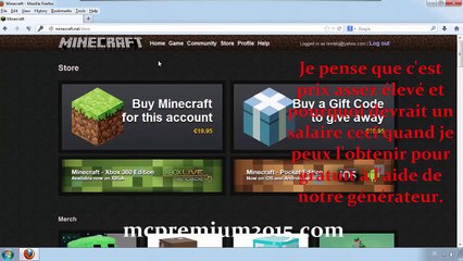 Minecraft Premium Account Generator 2015