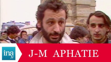La 1ère télé de Jean-Michel Aphatie - Archive INA