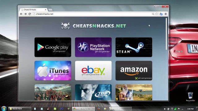 FREE Steam Carte-cadeau Générateur Hack Steam Gift Card Generator - Wallet Code Generator 2014-2015