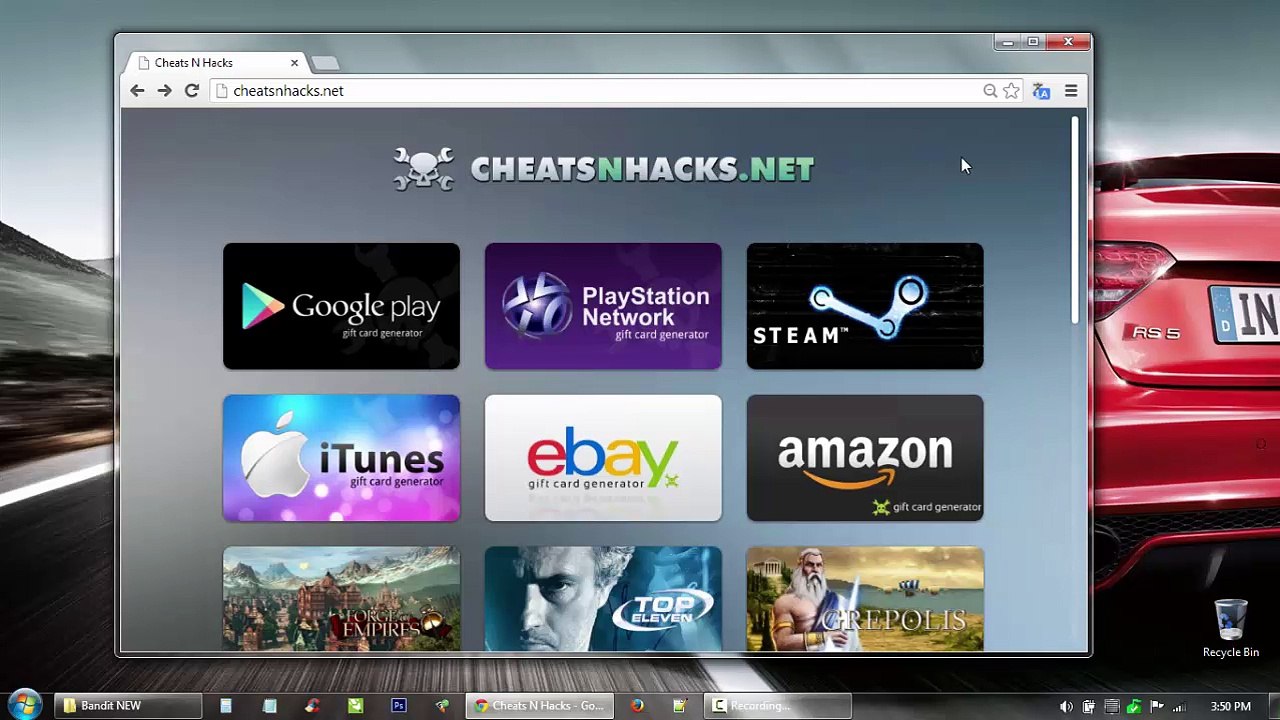 FREE Steam Carte-cadeau Générateur Hack Steam Gift Card Generator - Wallet Code Generator 2014-2015