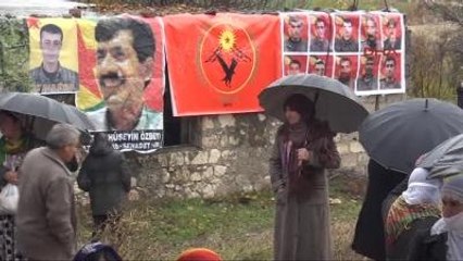 Diyarbakır Lice'nin Fis Köyü'nde PKK'nın Kuruluşunu Kutladılar