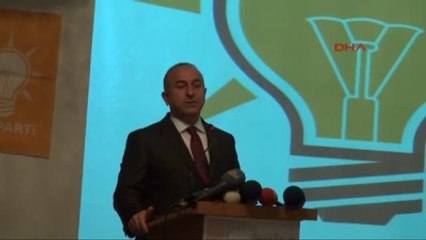 Diyarbakır Dışişleri Bakanı Çavuşoğlu Daiş'e De, Pyd'nin Silahlı Kolu Ypg'ye de Destek Veremeyiz Ek