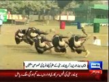 Dunya News - Multan: Army demonstrates combative skills to students