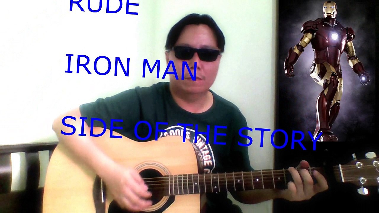 Magic! Rude (Funny Iron Man Version Parody)