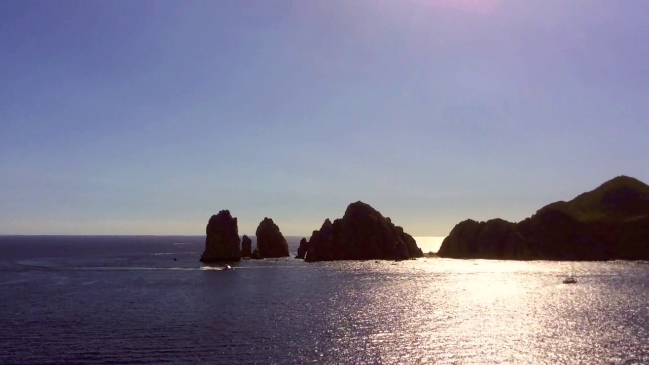 Brahms Lullaby, "Guten Abend, Gute Nacht"  with Cabo San Lucas, Mexico, as background
