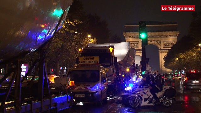 Nautic. Arrivée des premiers bateaux à Paris