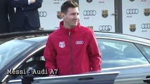 Les joueurs du Barça reçoivent leurs nouveaux bolides !