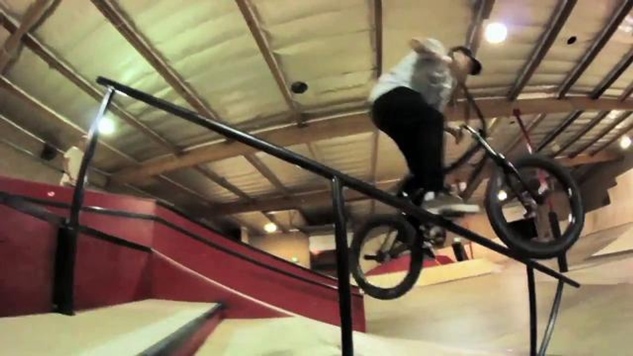 BMX at Los Angeless only public indoor skatepark