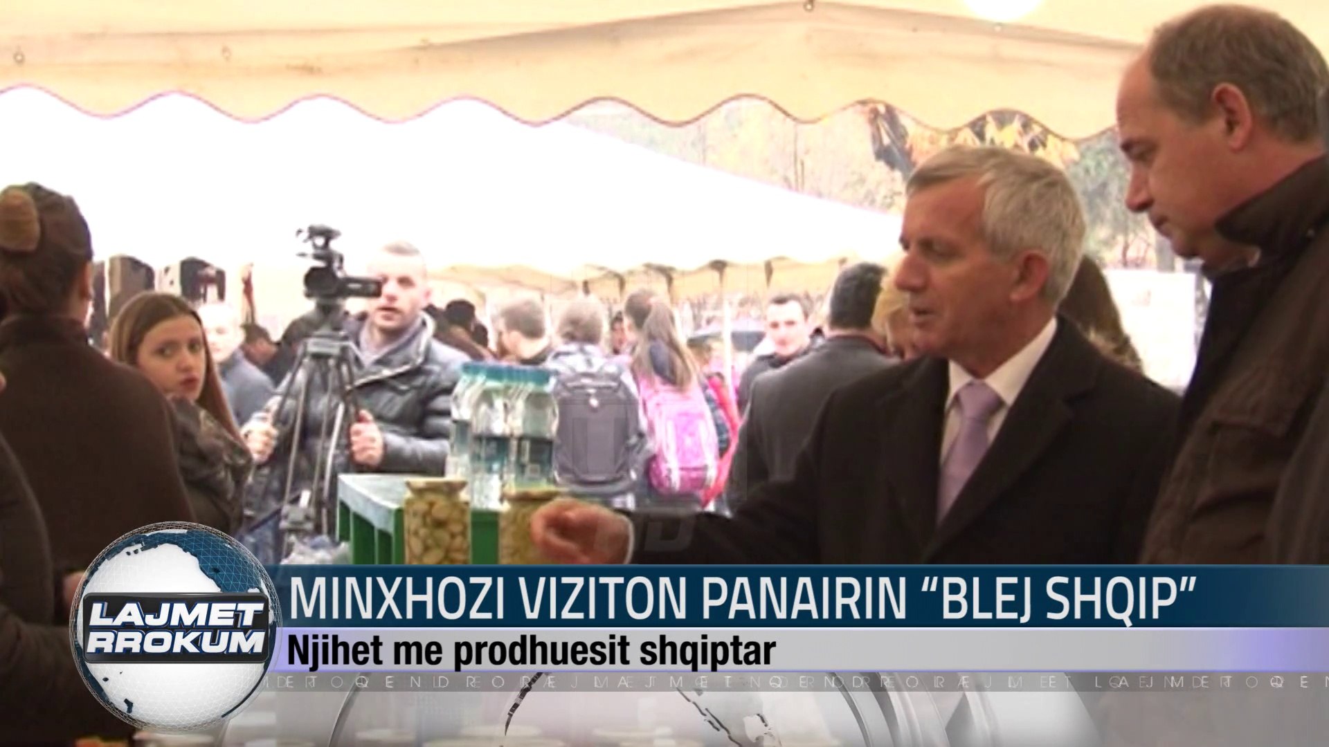MINXHOZI VIZITON PANAIRIN “BLEJ SHQIP”