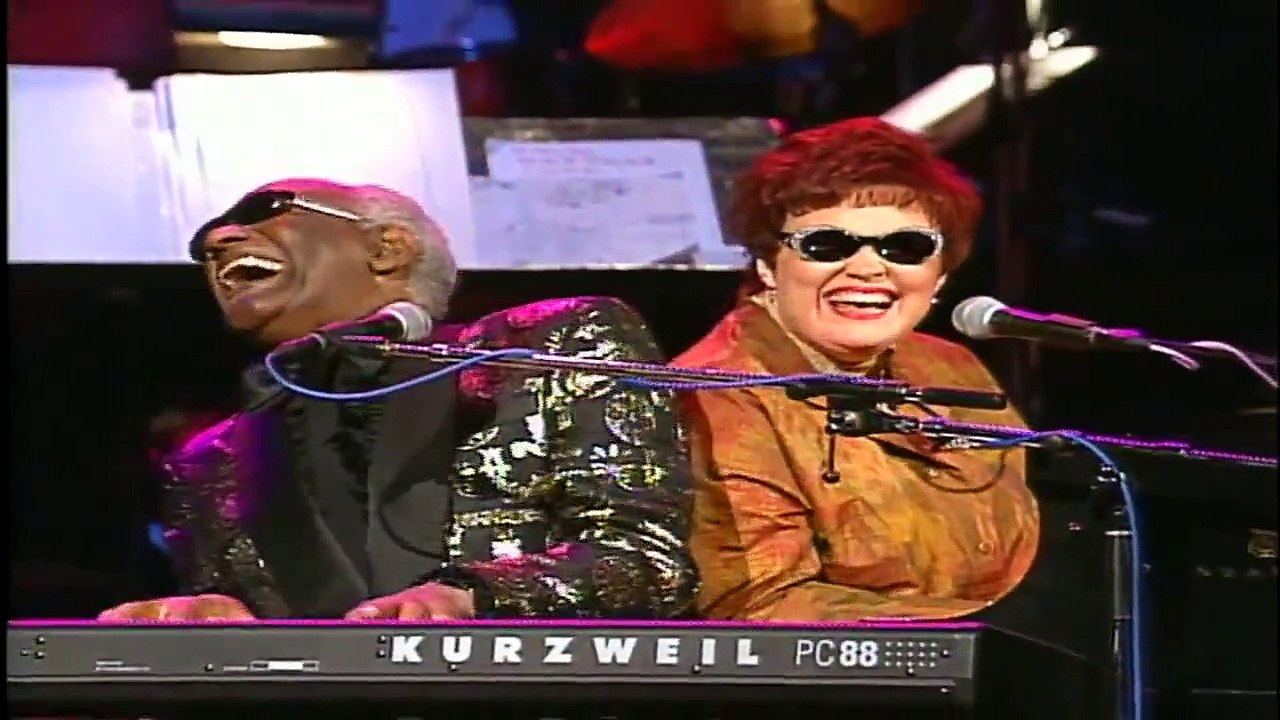 RAY CHARLES & DIANE SCHUUR in Miami, Florida, 1999 (HD)