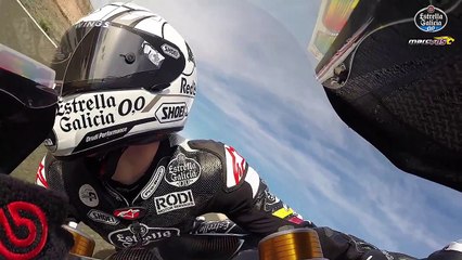 Una vuelta rápida en Almeria con Alex Márquez