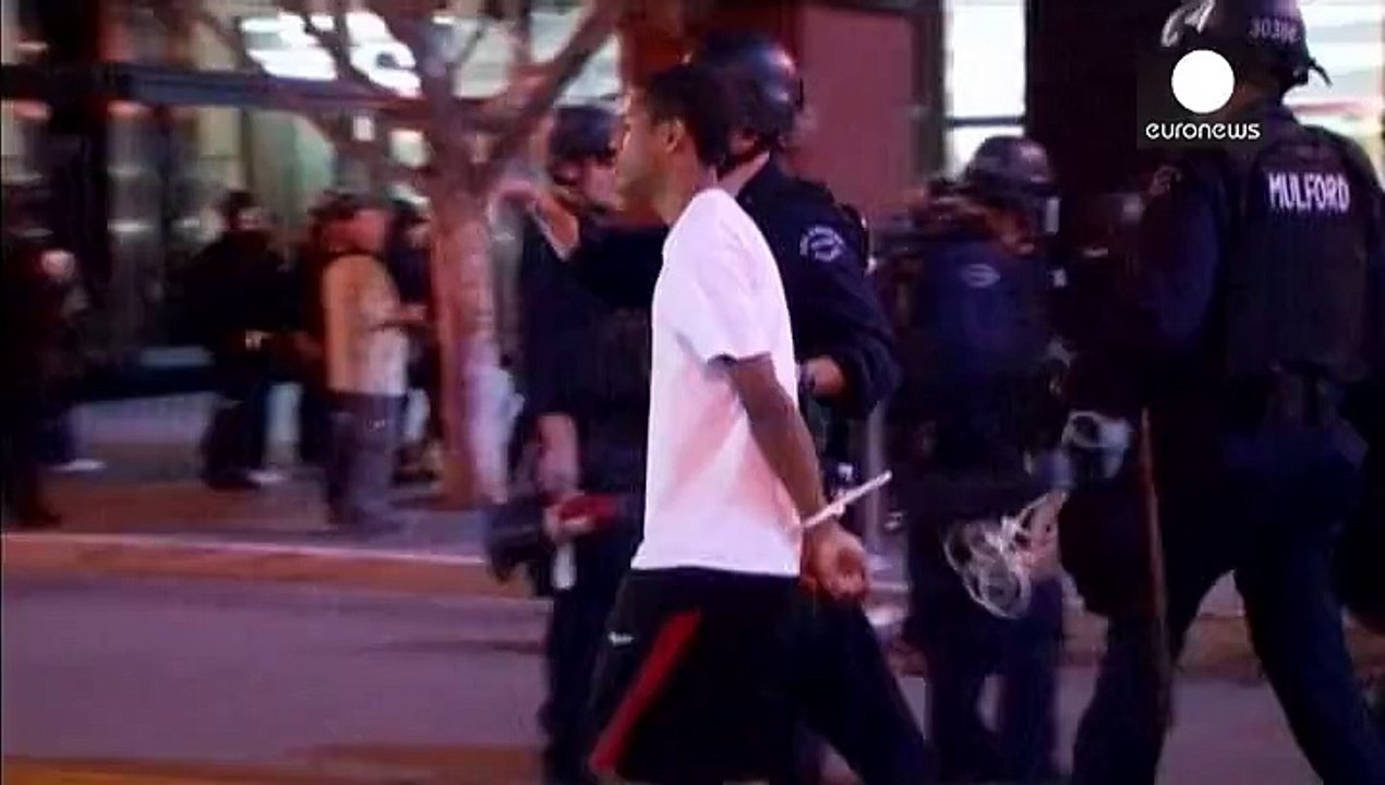 Angespannte ruhe in ferguson