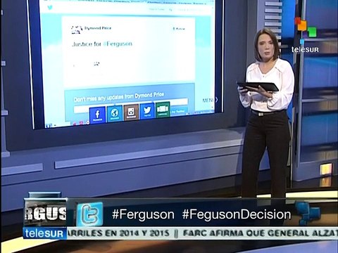 Personalidades expresan en twitter descontento por caso Mike Brown