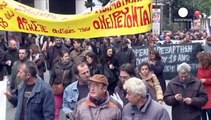 Grecia, paralizada por la segunda huelga general del año contra las políticas de austeridad