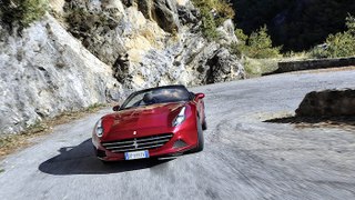 Ferrari California T na trasie Rajdu Monte Carlo
