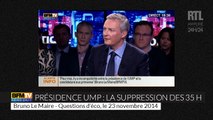 Présidence UMP : comment supprimer les 35 heures ?