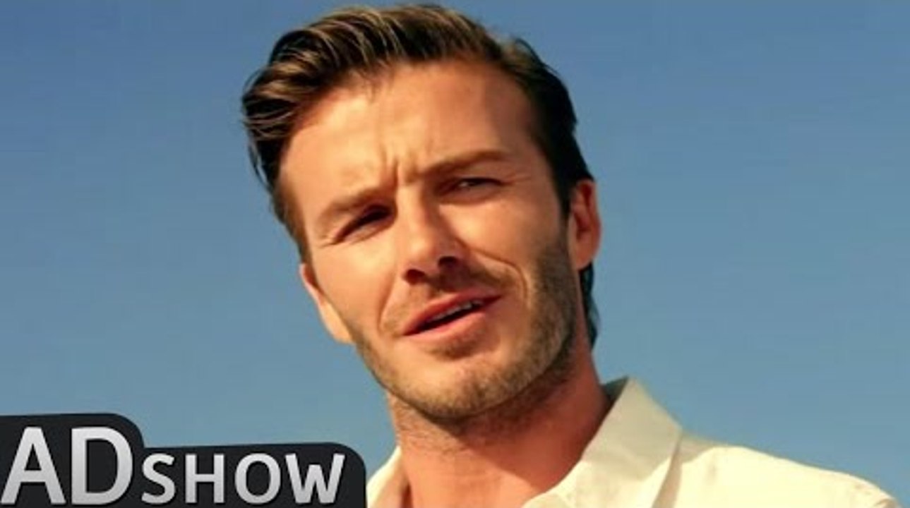 David Beckham and Sofia Vergara at the beach